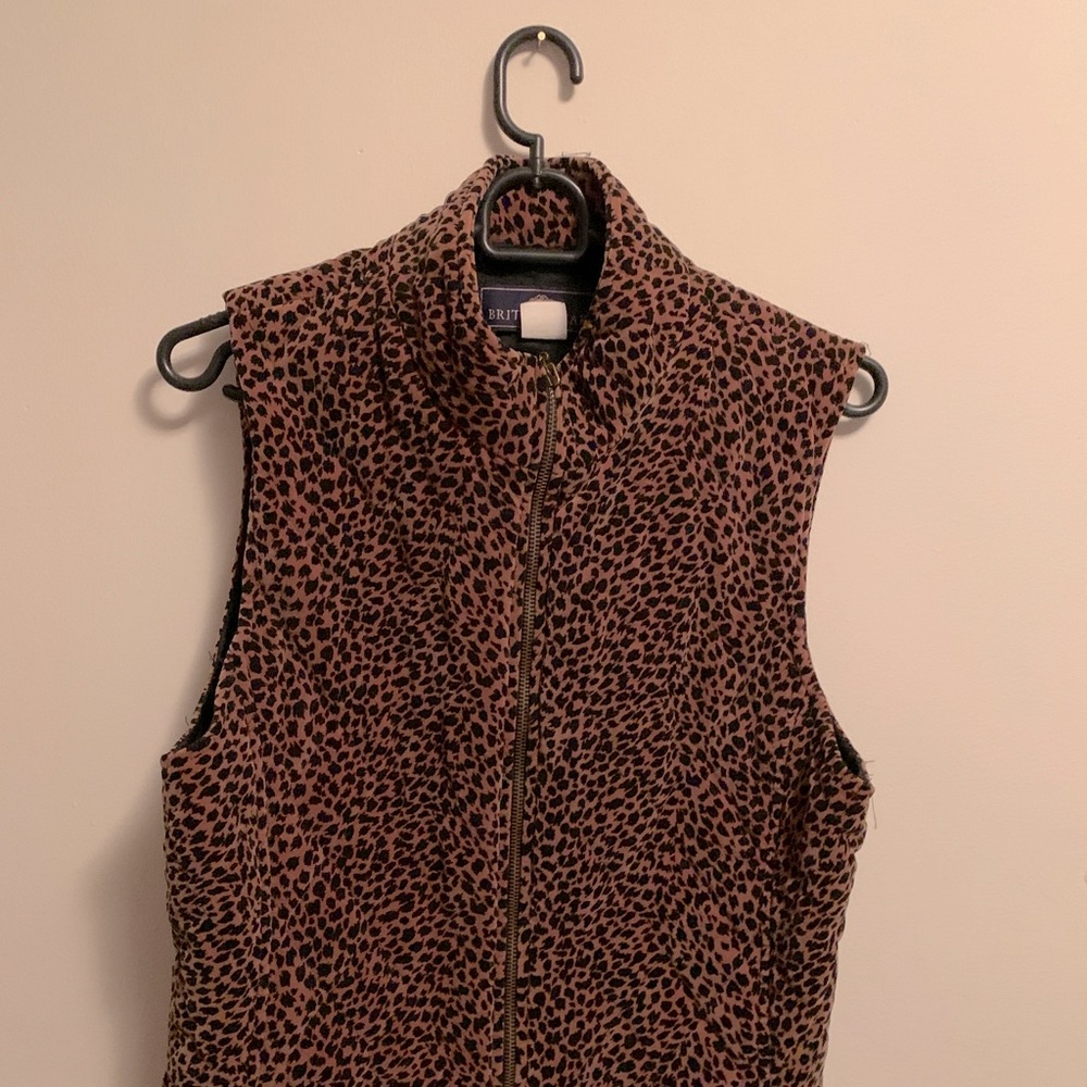 Vintage Cheetah Vest